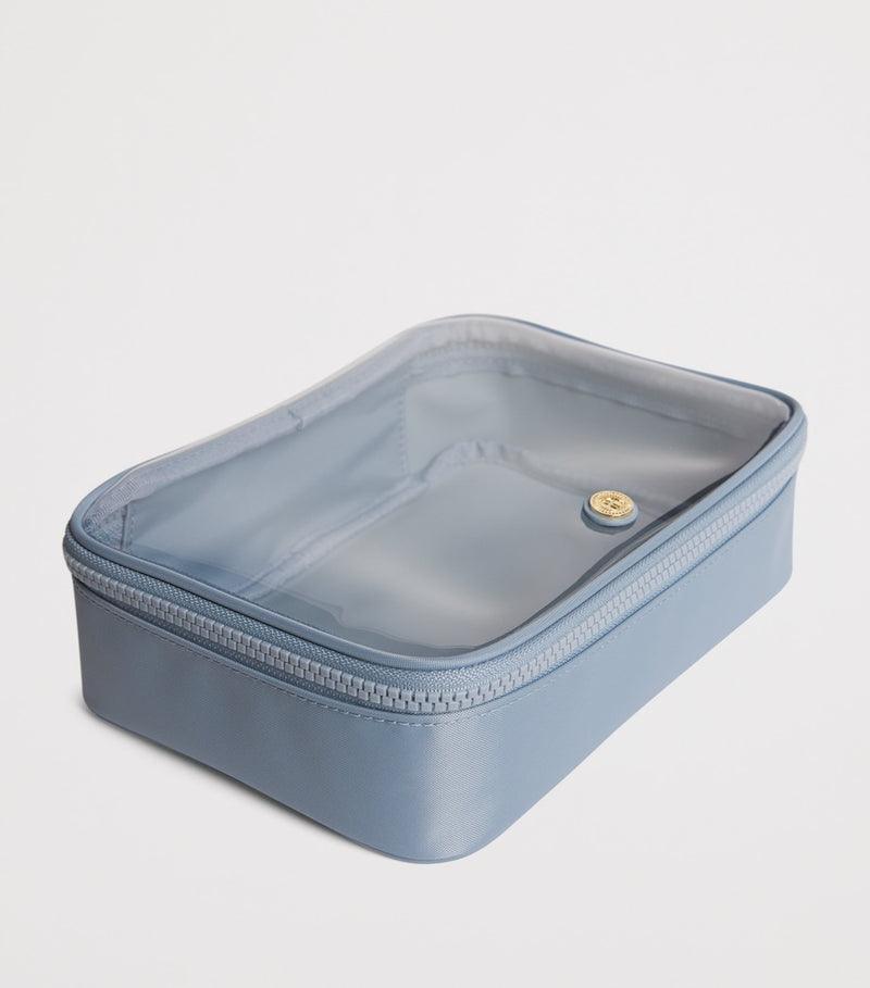 Harrods clear cosmetic bag, UK version