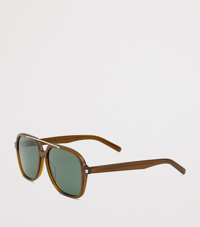 Saint Laurent Aviator 545 sunglasses, imported from the UK