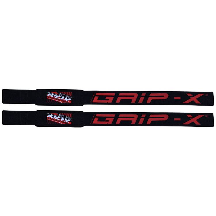 RDX weight lifting straps with four-finger design, imported from the UK