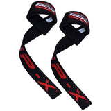 RDX weight lifting straps with four-finger design, imported from the UK
