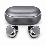 Krane & Bauer Hurricane wireless earbuds silver IPX7, UK version