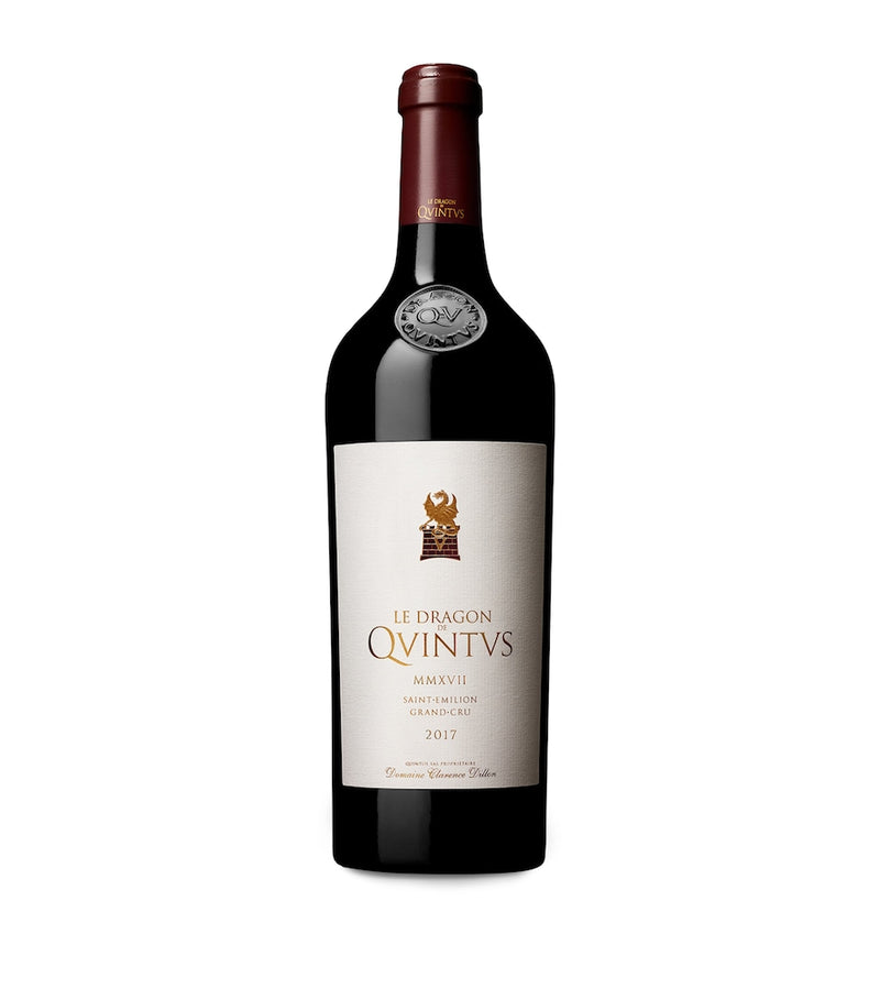 Château Quintus red wine Le Dragon de Quintus 2017 75cl - British product