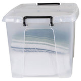 Strata Smart clear storage box 65L (British brand)