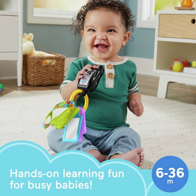 Fisher-Price Play & Go Activity Keys interactive learning toy imported from the UK