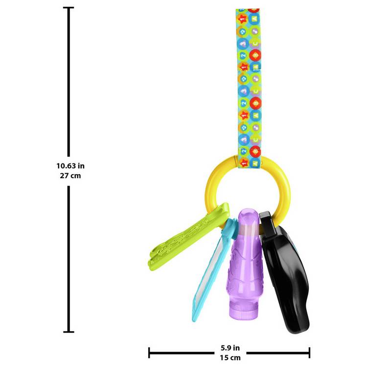 Fisher-Price Play & Go Activity Keys interactive learning toy imported from the UK