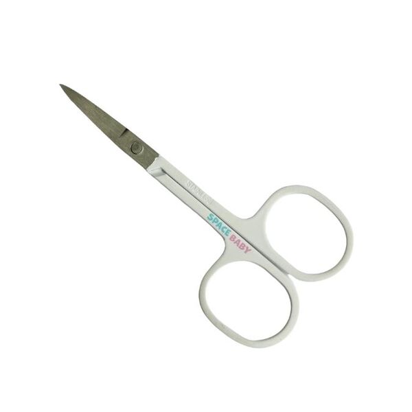Space Baby compact scissors for trimming lashes and brows (British brand)