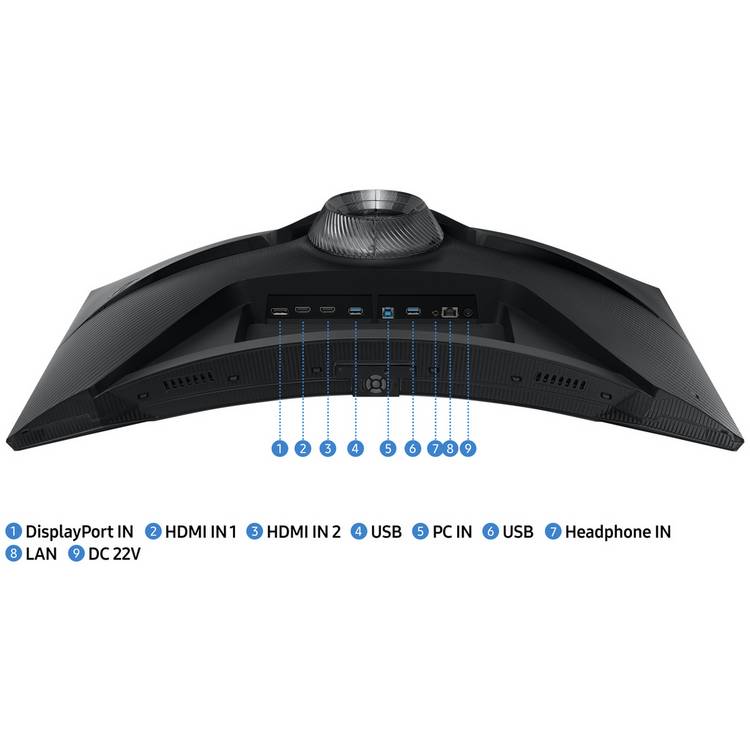 Samsung Odyssey G6 gaming monitor 32 inch (British brand)