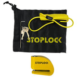 Argos Stoplock Motorcycle Disc Lock Size H4.2 x W16 x D13.2cm- Buy online at McGrocer