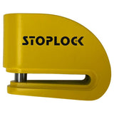 Stoplock motorcycle disc lock with alarm (British brand)