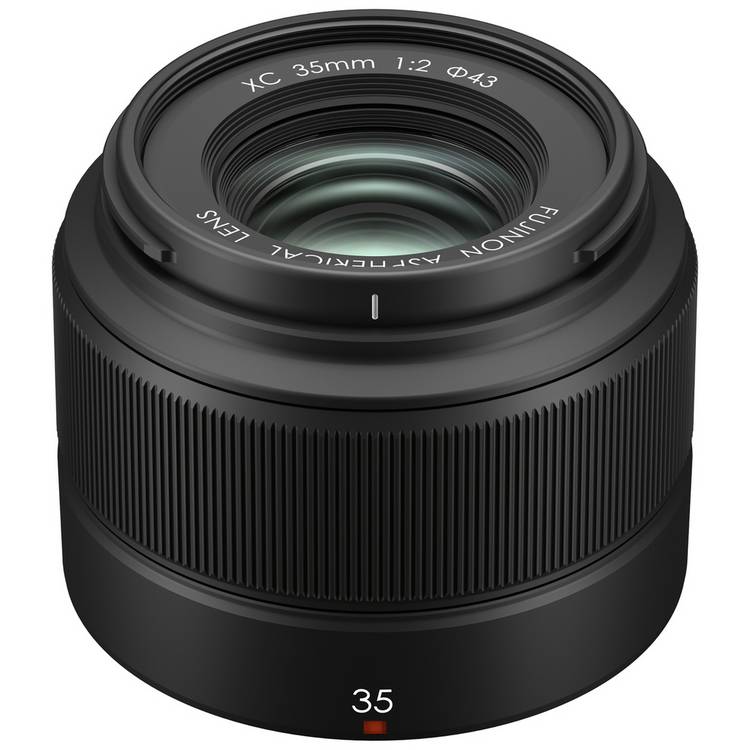 Fujifilm XC 35mm standard prime lens, UK version