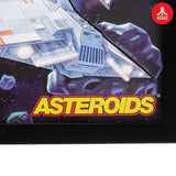 Atari 3D Asteroids wall art framed print 33cm, UK version