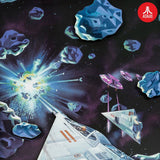 Atari 3D Asteroids wall art framed print 33cm, UK version