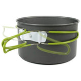 Streetwize camping cookware set with pans and accessories (British brand)