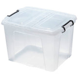 Argos Strata Smart 2 x 40L Plastic Storage Boxes with Lid Clear- Buy online at McGrocer