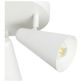 Argos Home 3-light spotlight plate white, imported from the UK