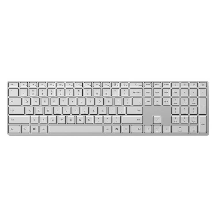 Microsoft Surface wireless keyboard grey QWERTY UK (British brand)