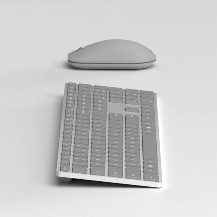 Microsoft Surface wireless keyboard grey QWERTY UK (British brand)
