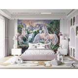 Walltastic Unicorn Paradise wall mural 8ftx10ft, imported from the UK