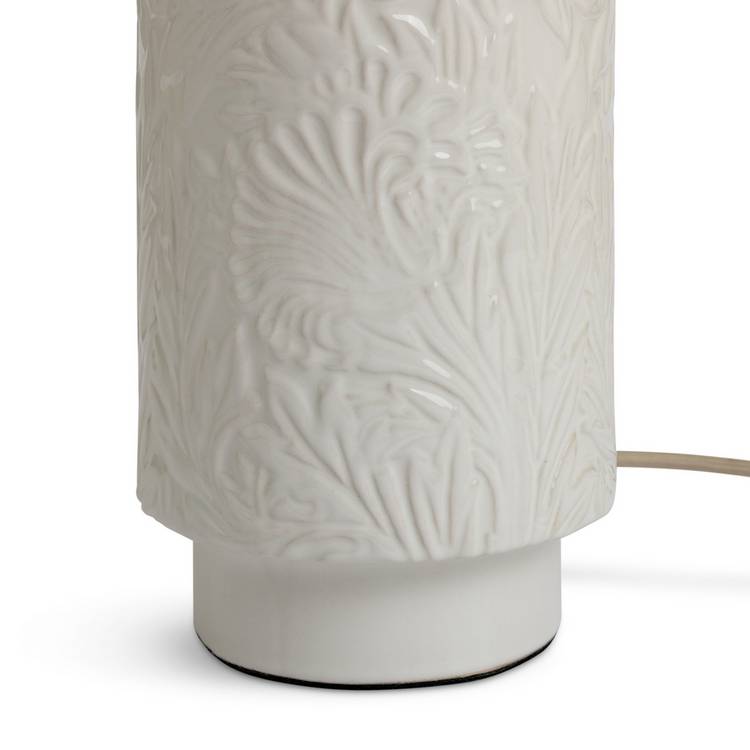 Habitat x Morris & Co. Tulip Toile ceramic lamp large (British brand)