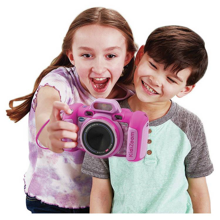 VTech Kidizoom Duo Fx camera in pink (British brand)