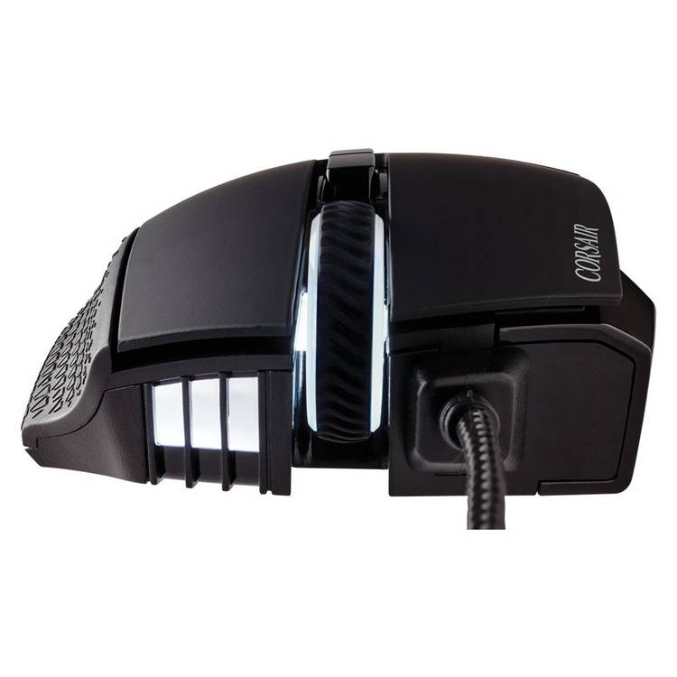 Corsair Scimitar RGB Elite MMO gaming mouse black, imported from the UK