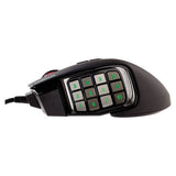 Corsair Scimitar RGB Elite MMO gaming mouse black, imported from the UK