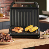 George Foreman Large Steel Health Grill, imported from the UK