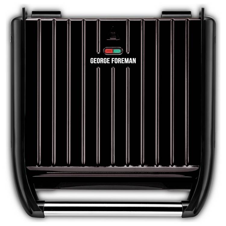 George Foreman Large Steel Health Grill, imported from the UK