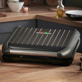George Foreman Large Steel Health Grill, imported from the UK
