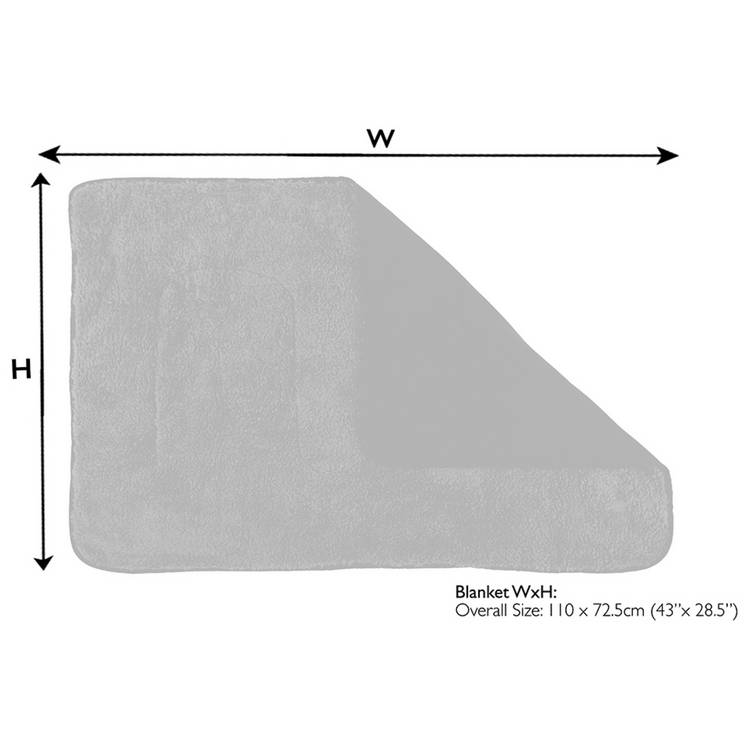 Scruffs Snuggle Blanket Desert Sand 110x73cm - British product