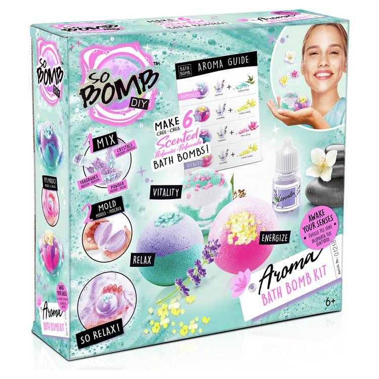 So Bomb bath bomb kit 6 pack - British product