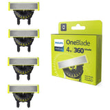 Argos Philips OneBlade Replacement Razor Blade Heads (4 Pack)- Buy online at McGrocer
