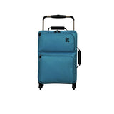 it Luggage World's Lightest 4 Wheel soft cabin suitcase 55cm - British product