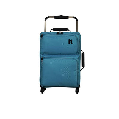 Argos it Luggage World's Lightest 4 Wheel Soft Cabin Suitcase Blue- Buy online at McGrocer