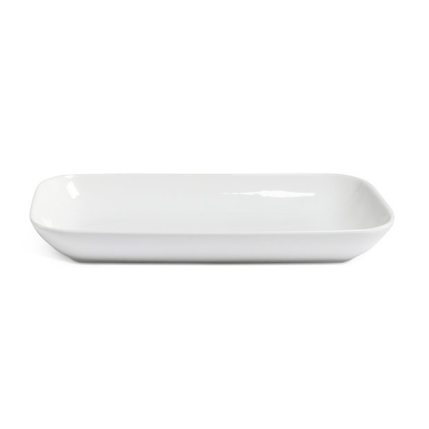 Sebastian Conran porcelain serving platter 29cm, UK version