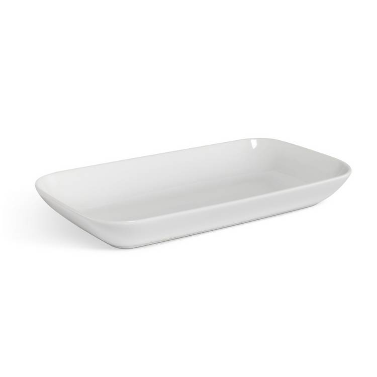 Sebastian Conran porcelain serving platter 29cm, UK version