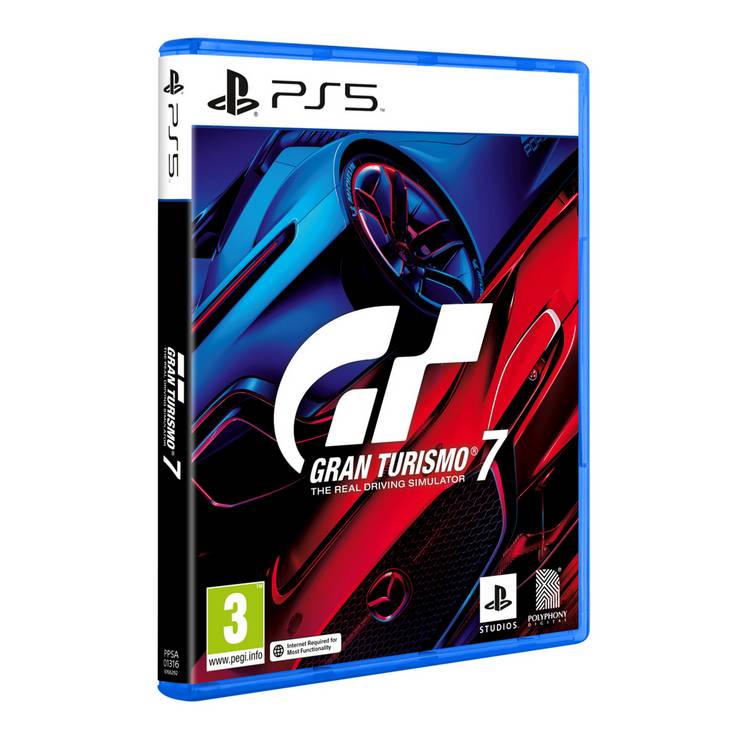 Gran Turismo 7 PS5 game disc - British product