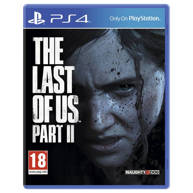 Naughty Dog The Last Of Us Part II PS4 game, imported from the UK