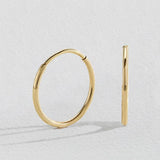 Argos Revere 9ct Yellow Gold Hoop Earrings- Buy online at McGrocer