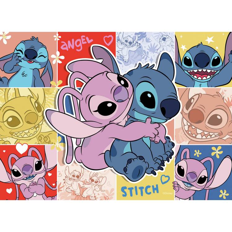 Ravensburger Stitch 4x100 piece puzzle bumper pack - British product