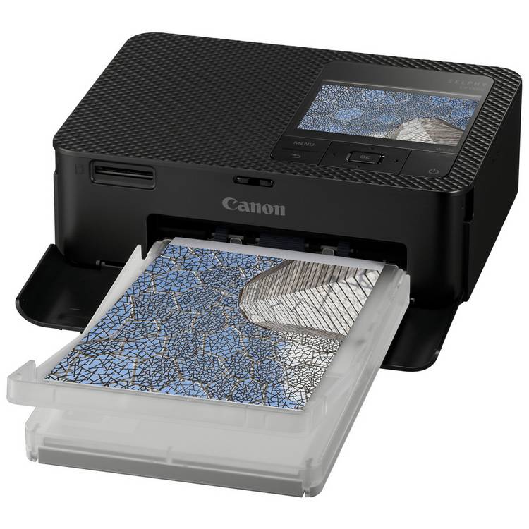 Canon SELPHY CP1500 black photo printer (British brand)