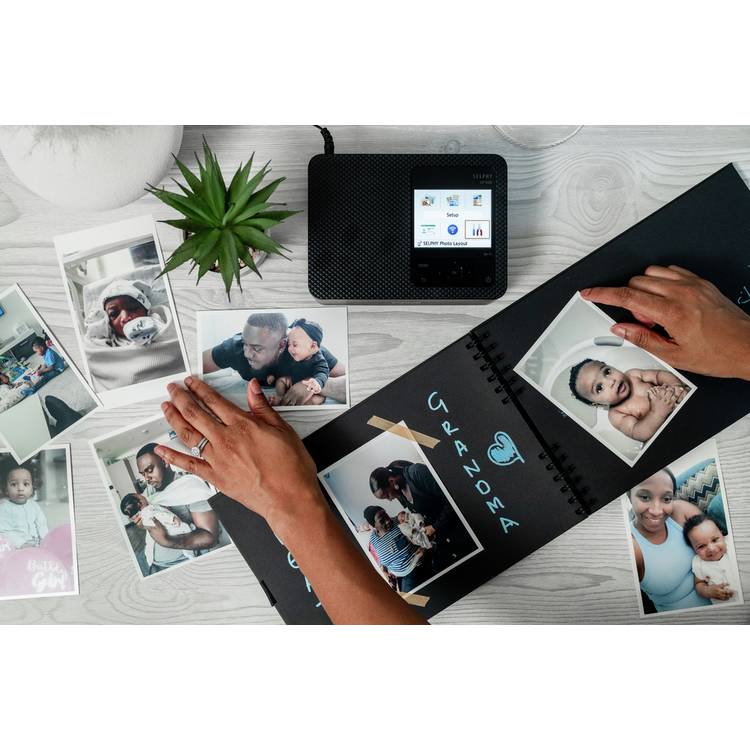 Canon SELPHY CP1500 black photo printer (British brand)