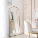 Argos Home gold full-length curved mirror 140x60cm - British product