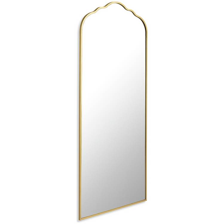 Argos Home gold full-length curved mirror 140x60cm - British product