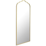 Argos Home gold full-length curved mirror 140x60cm - British product