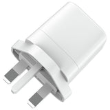 USB-C 20W wall charger white, UK version