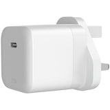 USB-C 20W wall charger white, UK version