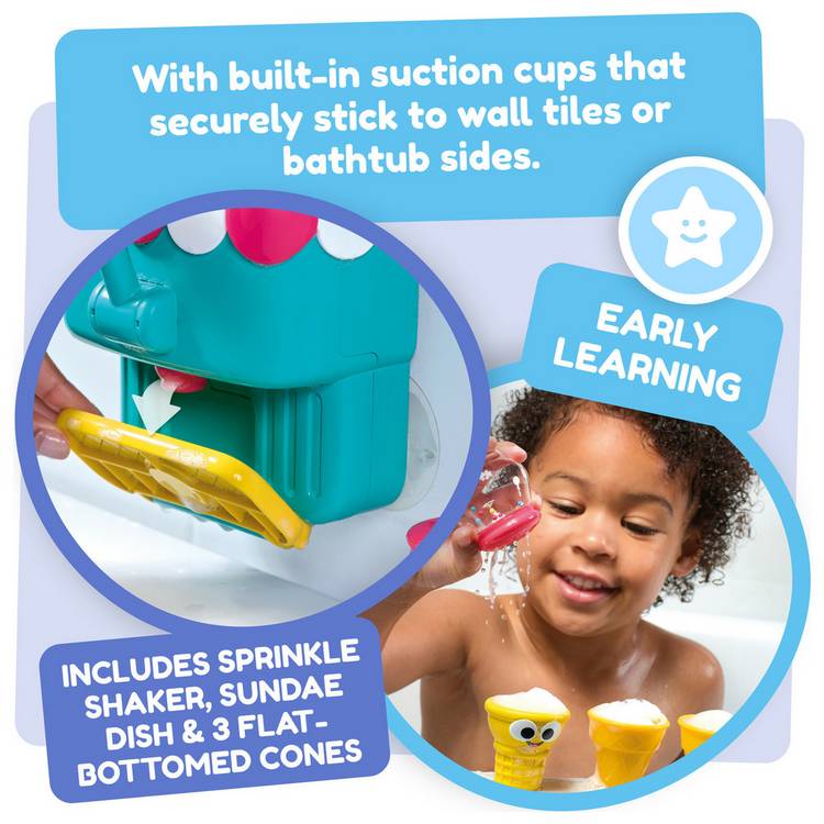 Tomy Toomies Deluxe Foam Cone Factory bath toy (British brand)
