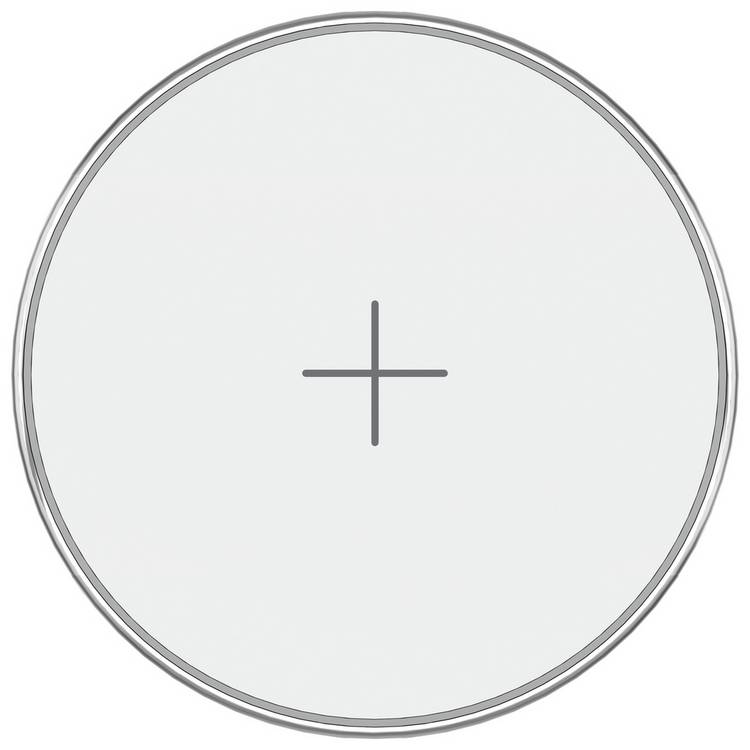 10W wireless charger white - British product