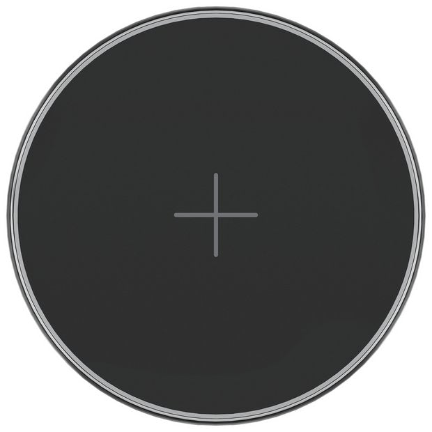 10W wireless charger in black, imported from the UK